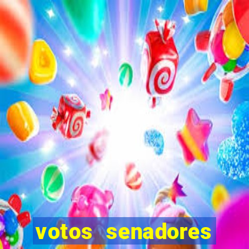 votos senadores impeachment moraes